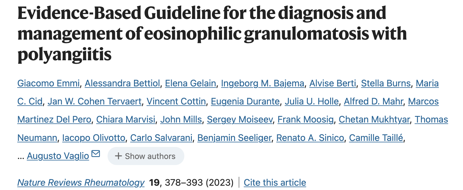 egpa guidelines